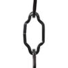 RCH Hardware CH-S57-30-BLK Steel Chandelier Chain, Black (1 Foot) view 1