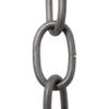RCH Hardware CH-S56-11S-SC Steel Chandelier Chain 9 Gauge, Satin Chrome (1 Foot) view 1