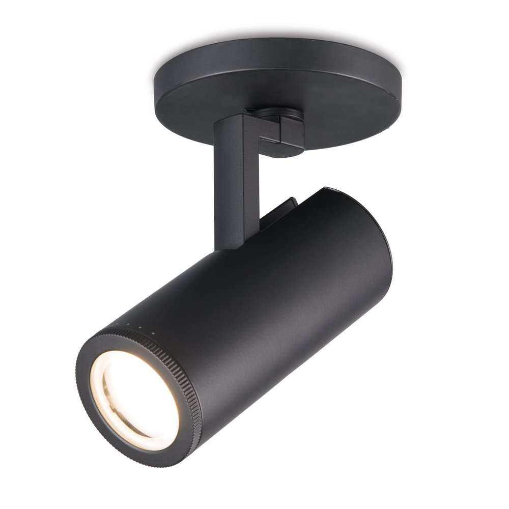 WAC Lighting Paloma MO 930-BK 4023 Adjustable LED Monopoint Finish, 90+ CRI and 3000K, Black
