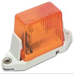 TRUCKSPEC 1.75 x 1 Mini Light with Replaceable Bulb and Lens - Amber White Base Bulk TS-107WAX