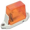 TRUCKSPEC 1.75 x 1 Mini Light with Replaceable Bulb and Lens - Amber White Base Bulk TS-107WAX view 1