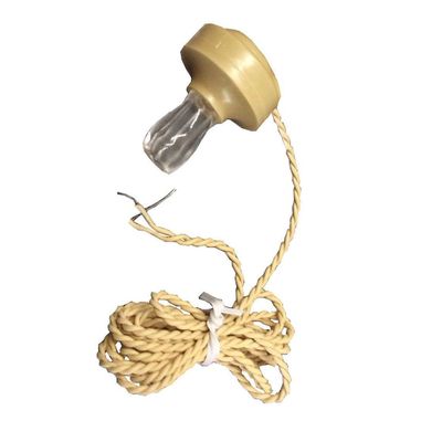 Piezoelectric Crystal Earphone 20K Ohm Bare Wire Leads for Crystal Radio