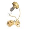 Piezoelectric Crystal Earphone 20K Ohm Bare Wire Leads for Crystal Radio view 1