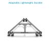 PROAIM Swift Dolly with 12ft Straight Track for Jib Camera Crane. Built for Light Travel & Quick Setup. Payload: Dolly - 159kg /350lb (P-SFT-DT-12) view 2