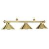 RAM Gamerooms PR54 Antique Brass 3-Light Billiard-Light - PR54 view 4