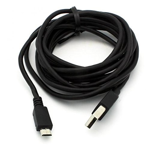Black 9ft Long USB Cable Rapid Charger Sync Power Wire Cord for Verizon Samsung Galaxy J7 V (2017) - Verizon Samsung GALAXY Note 2 (SCH-I605) - Verizon Samsung Galaxy Note 3 (SM-N900V)