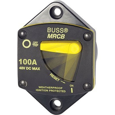 Breaker, 187, Panel Mnt Dc 100a