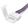 LED Rope Lights RGBW Waterproof led Lights DC12 v 16.4FT 5M 300LED with 40Keys IR Remote Controller and 5A Power Supply for Christmas Holiday Festival Party Home Garden De(RGBWW kit) (RGBW Kit) view 2