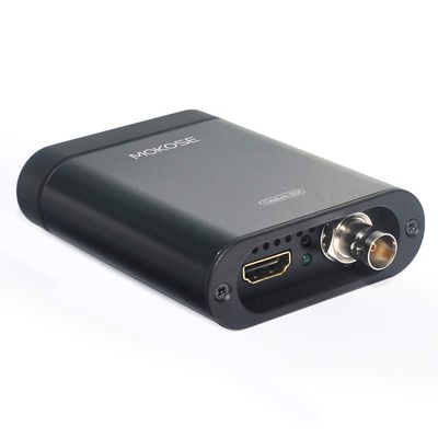 MOKOSE USB3.0 HDMI/SDI Video Capture Card for Windows, Linux, OS X (Mac) HD Loop Thru Game Dongle Grabber Device 1080P 60fps UVC Free Driver Box