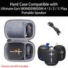 co2CREA Hard Travel Case Replacement for Ultimate Ears WONDERBOOM 4 WONDERBOOM Play WONDERBOOM 3 WONDERBOOM 2 Small Portable Wireless Bluetooth Speaker (Deep Space Case) view 4