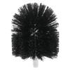 Drain Brush with Black Bristles White Plastic 4' Rigid Handle- 6"Dia view 4