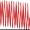 Spiral Coil Binding Spines 8mm x 381mm, Neon Red, 100/Pack view 1