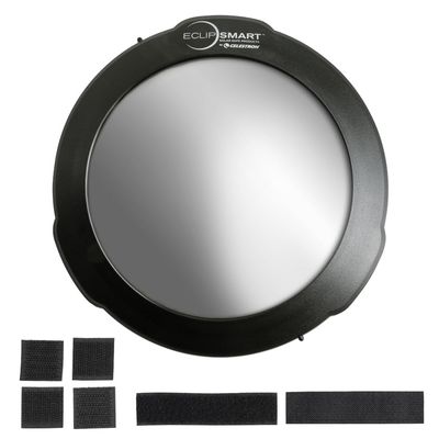 Celestron 94244 EclipSmart Solar Eclipse Telescope Filter  ISO 12312-2 Compliant, Secure Fit with Solar Safe Film, Works with 8 Schmidt-Cassegrain/EdgeHD Telescopes, Black