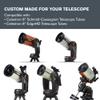 Celestron 94244 EclipSmart Solar Eclipse Telescope Filter  ISO 12312-2 Compliant, Secure Fit with Solar Safe Film, Works with 8 Schmidt-Cassegrain/EdgeHD Telescopes, Black view 3