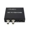 HDSUNWSTD SDI (SD-SDI/HD-SDI/3G-SDI) to VGA+CVBS/AV+SDI Converter Support 1080P for Monitor/Camera/Display with us Power Adapter view 1