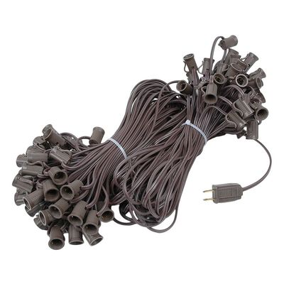 Novelty Lights 200 Foot C7 Outdoor String Light Christmas Stringer