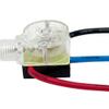 Ceiling Fan Pull Chain Switch Nickel 3 Speed Off-On(A)-On(B)-On(A&B) with 6" Leads MPI-70025 view 2