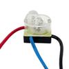 Ceiling Fan Pull Chain Switch Nickel 3 Speed Off-On(A)-On(B)-On(A&B) with 6" Leads MPI-70025 view 3