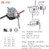 Ceiling Fan Pull Chain Switch Nickel 3 Speed Off-On(A)-On(B)-On(A&B) with 6" Leads MPI-70025 view 4