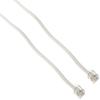 Trisonic Telephone Extension Cord Phone Cable Foot, 50ft, White view 1