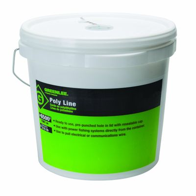 Greenlee Textron 37959 Poly Tracer Fish Line, 2200-Feet, Red