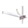 ROHN WM6S Wall Mount with 6" Stand Off - for Masts 7/8" to 2-3/4" OD (R-WM6S) view 1
