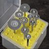SE Grit 200 Mini Diamond Cut-Off Wheels with Mandrels (10 PC.) - DW10M view 2