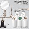 RamPro - Helping Hand Magnifier Glass Stand - Magnifying Lens, Perfect for Soldering, Crafting & Inspecting Micro Objects view 4