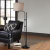 Signature Design by Ashley Anemoon Adjustable Floor Lamp, Black Metal view 2