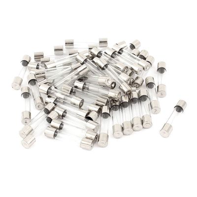 Copapa Glass Fuse Tubes 25 Amp 25 A 250V 50 Pcs 5mm x 20mm (25 Amp)