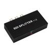 HDSUNWSTD SDI Splitter 1x2 Multimedia Split SDI Extender 1 to 2 Ports Adapter Support 1080P TV Video for Projector Monitor Camera view 2