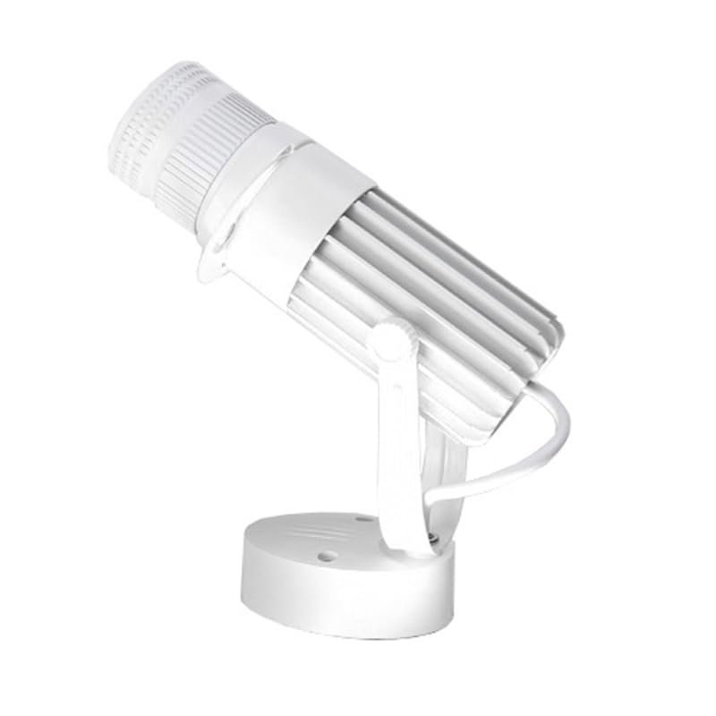 LUMINTURS 10W LED Ceiling Picture Spot Downlight Focus Adjustable Zoom Zoomable Lamp Fixture Light White-Finish Warm white