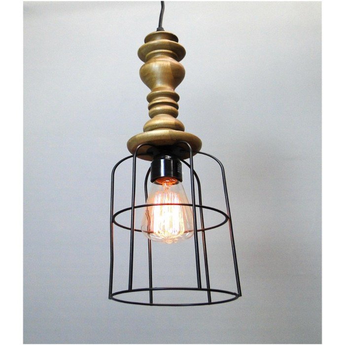 The King's Bay Big Industrial Style Pendant Trouble Light