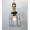 The King's Bay Big Industrial Style Pendant Trouble Light view 1