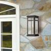 Livex Lighting 20703-91 1-Light Outdoor Wall Lantern, Brushed Nickel view 2