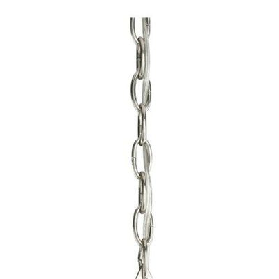 Kichler 2996PN Accessory Chain Standard Gauge 36-Inch, Polished Nickel