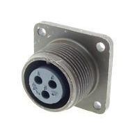 ITT CANNON MS3102E10SL-3S CIRCULAR CONNECTOR, RCPT, 10SL-3, FLANGE
