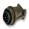 ITT CANNON MS3106E18-1P CIRCULAR CONNECTOR, PLUG, 18-1, CABLE view 1