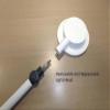 Wood Technology ZTRA LED Architect Desk Lamp with Adjustable Clamp and Dimmer, White view 4