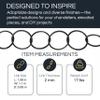 RCH Hardware CH-41L-OBB Brass Chandelier Chain, Oil Bronzed Black (1 Foot) view 2