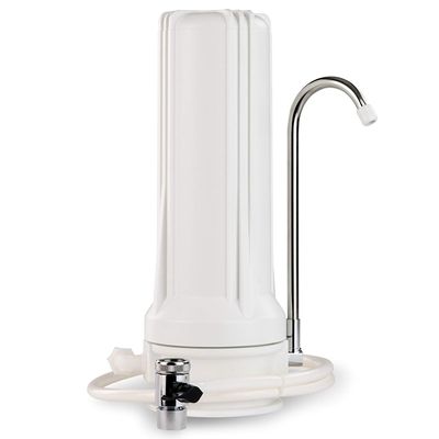 Premier Countertop Water Filter with Fluoride/Arsenic/Chlorine Reduction | Multi-Stage Single Filtration System Made in USA