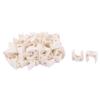uxcell PVC Family U Shaped Water Supply Tube Pipe Holder Stand Clamps 16mm Dia 50 Pcs view 1