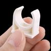 uxcell PVC Family U Shaped Water Supply Tube Pipe Holder Stand Clamps 16mm Dia 50 Pcs view 3