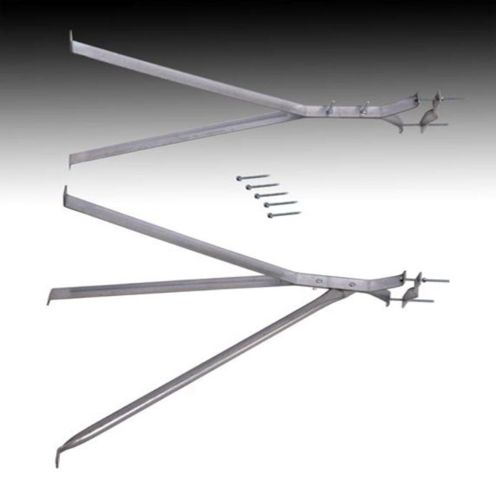 12" Stand Off Wall Mast Mount for Masts 2" - 4" - Y Style - EZ 30-12W - Easy Up