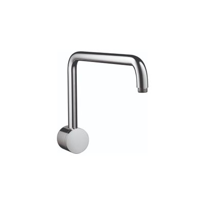 hansgrohe Raindance Raised Height 16-inch Modern Rotating Showerarm in Chrome, for Wall Mount Showerhead, 06476000