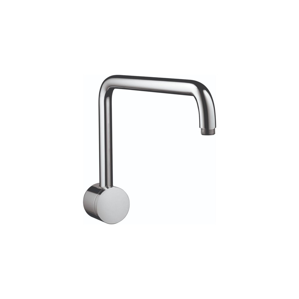 hansgrohe Raindance Raised Height 16-inch Modern Rotating Showerarm in Chrome, for Wall Mount Showerhead, 06476000