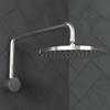 hansgrohe Raindance Raised Height 16-inch Modern Rotating Showerarm in Chrome, for Wall Mount Showerhead, 06476000 view 2