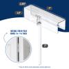 (2- Pack) - Safety Innovations Bi-fold Door Lock - Closet Protection Child and Pet Proof Bi-fold Door Lock - Tool-Free Installation - Unbreakable Clear Polycarbonate - for 1 3/8" Thick Wood Doors view 3