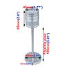 BRILLRAYDO 3W LED Flexible Pipe Light Picture Spot Lamp Fixture Silver Shell W... view 2