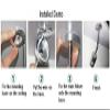 BRILLRAYDO 3W LED Flexible Pipe Light Picture Spot Lamp Fixture Silver Shell W... view 3